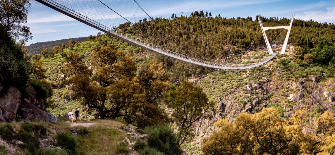 World's longest pedestrian suspension bridge