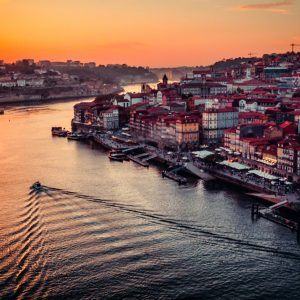 Douro River sunset