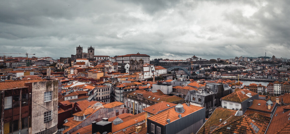 best viewpoints in porto