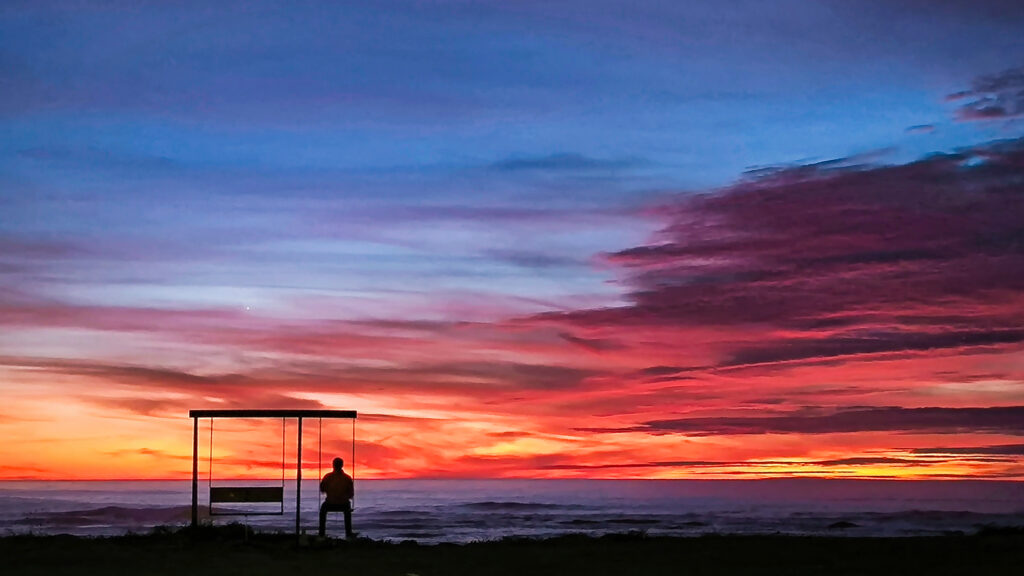 Sunset at Portugal coast