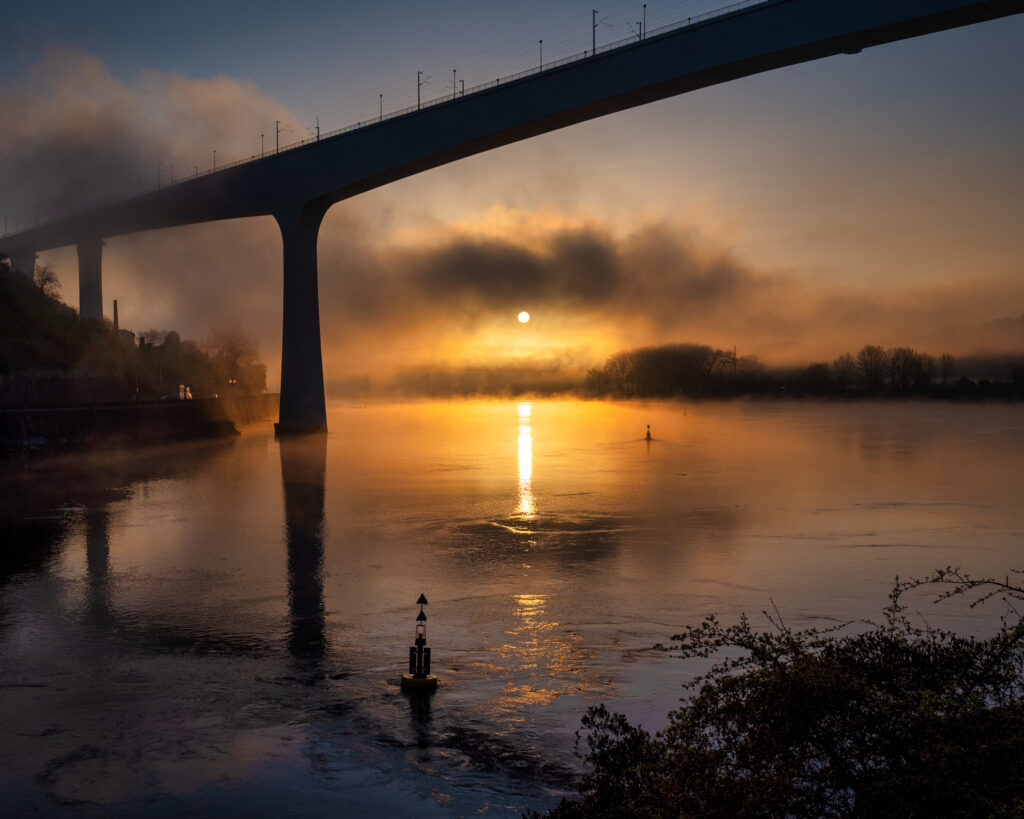 Sunsrise at Douro river