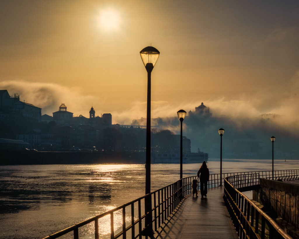 Douro river in Porto